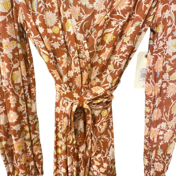 NWT BILLABONG Spring Romance Mini Wrap Dress, size Medium/10 - Picture 5 of 7